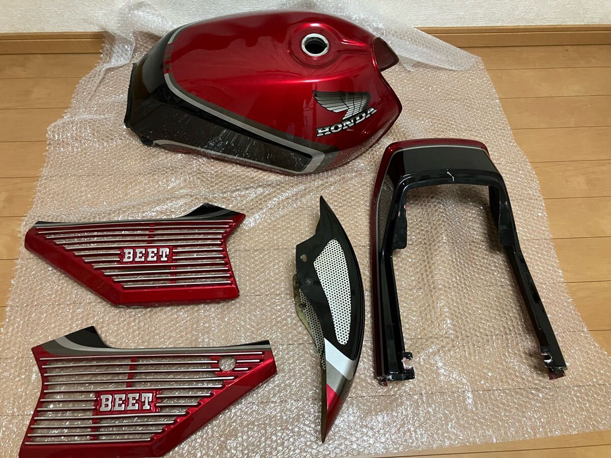 CBX400F 外装セット 赤黒 黒赤 逆カラー BEET beet フロント CBX400F 外装セット 赤黒 黒赤 逆カラー BEET beet フロント