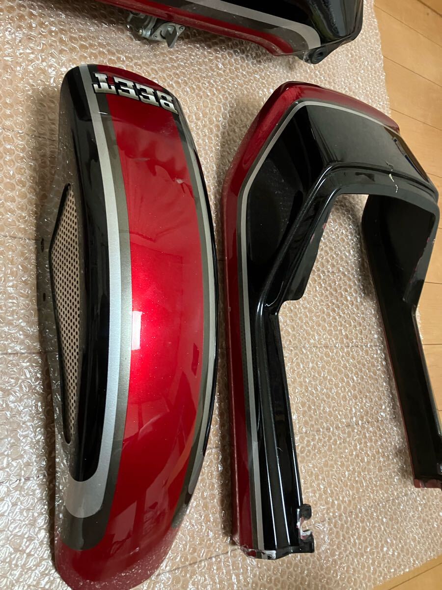 CBX400F 外装セット 赤黒 黒赤 逆カラー BEET beet フロント CBX400F 外装セット 赤黒 黒赤 逆カラー BEET beet フロント