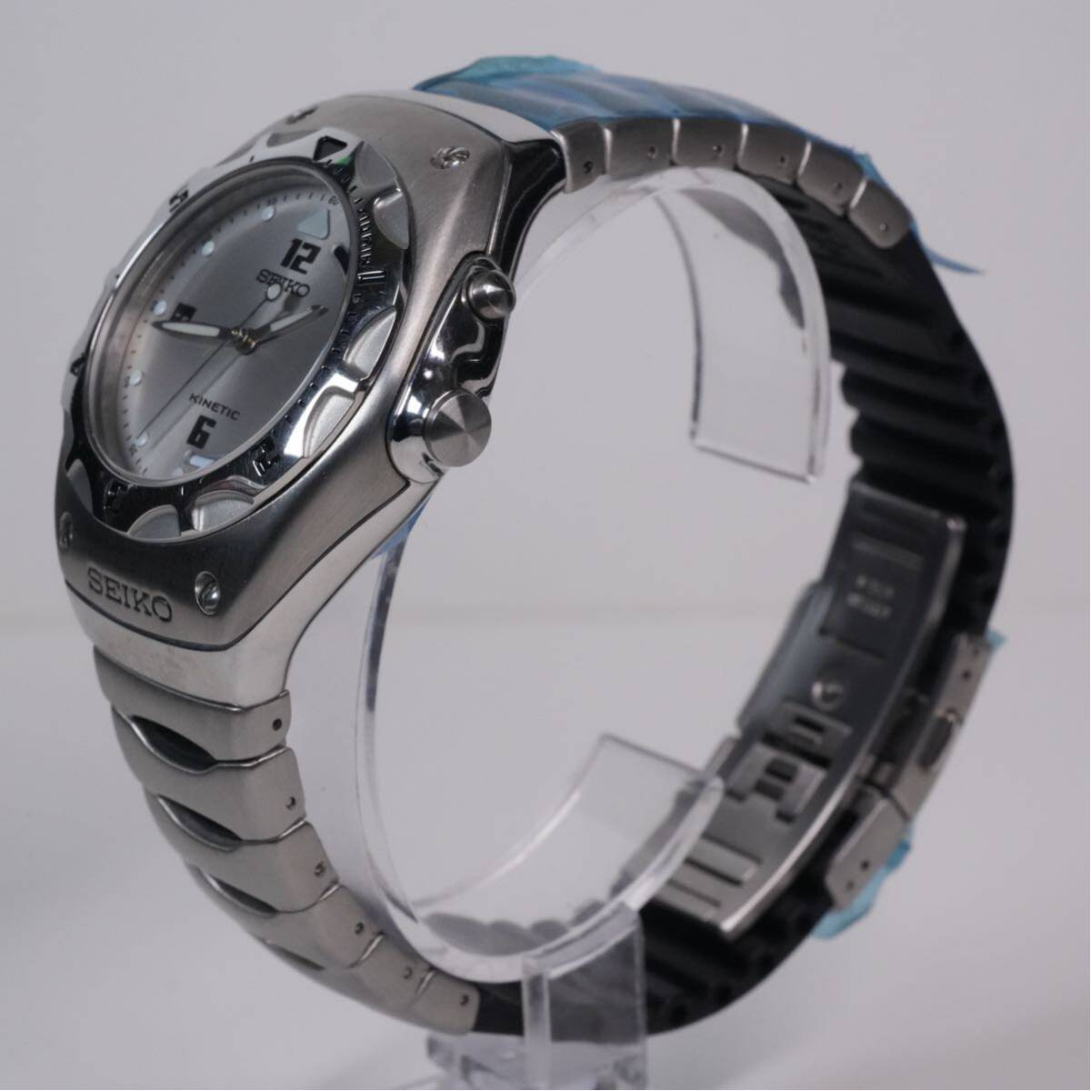 15) 未使用品 SEIKO/セイコー/5M42-0E69/キネティック/KINETIC 15) 未使用品 SEIKO/セイコー/5M42-0E69/キネティック/KINETIC