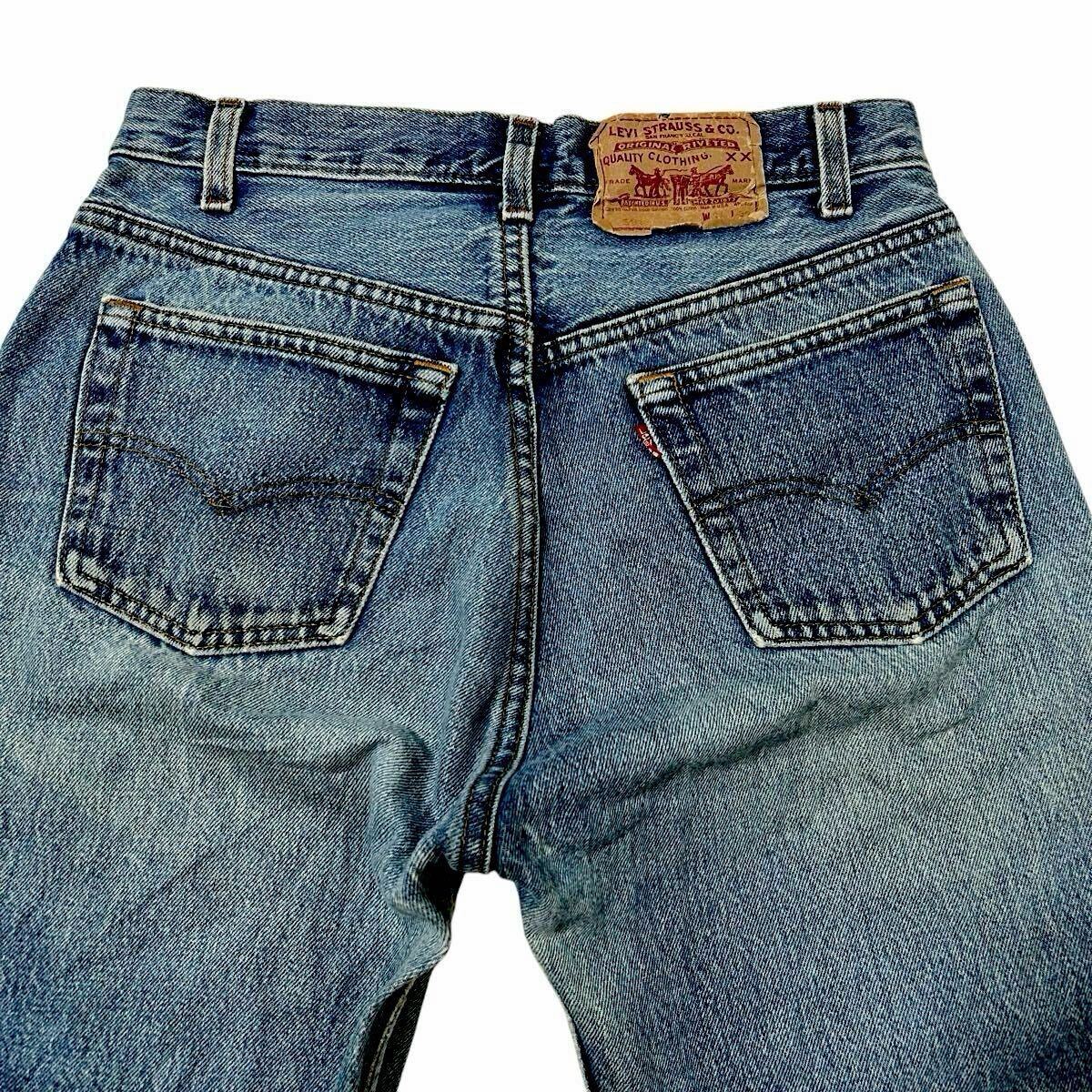 80s 90s LEVI'S 501 赤文字 USA製 W31 L32 脇割り ビンテージ 80s 90s LEVI'S 501 赤文字 USA製 W31 L32 脇割り ビンテージ