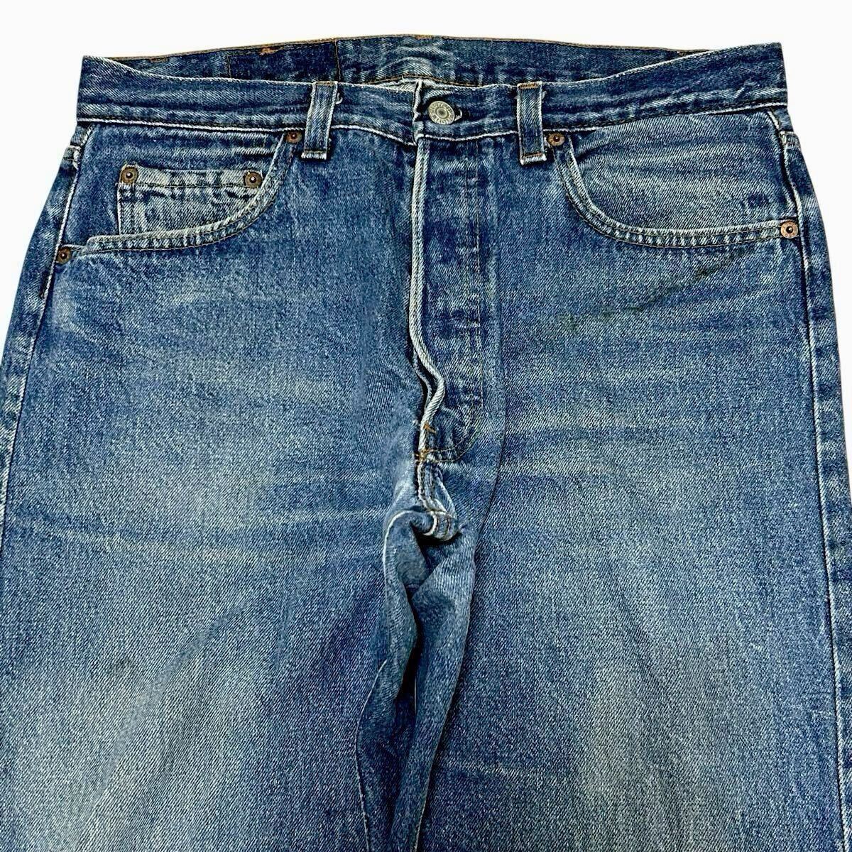 W34 L30 ゴールデンサイズ 80s LEVI'S 501 内股シングルステッチ W34 L30 ゴールデンサイズ 80s LEVI'S 501 内股シングルステッチ