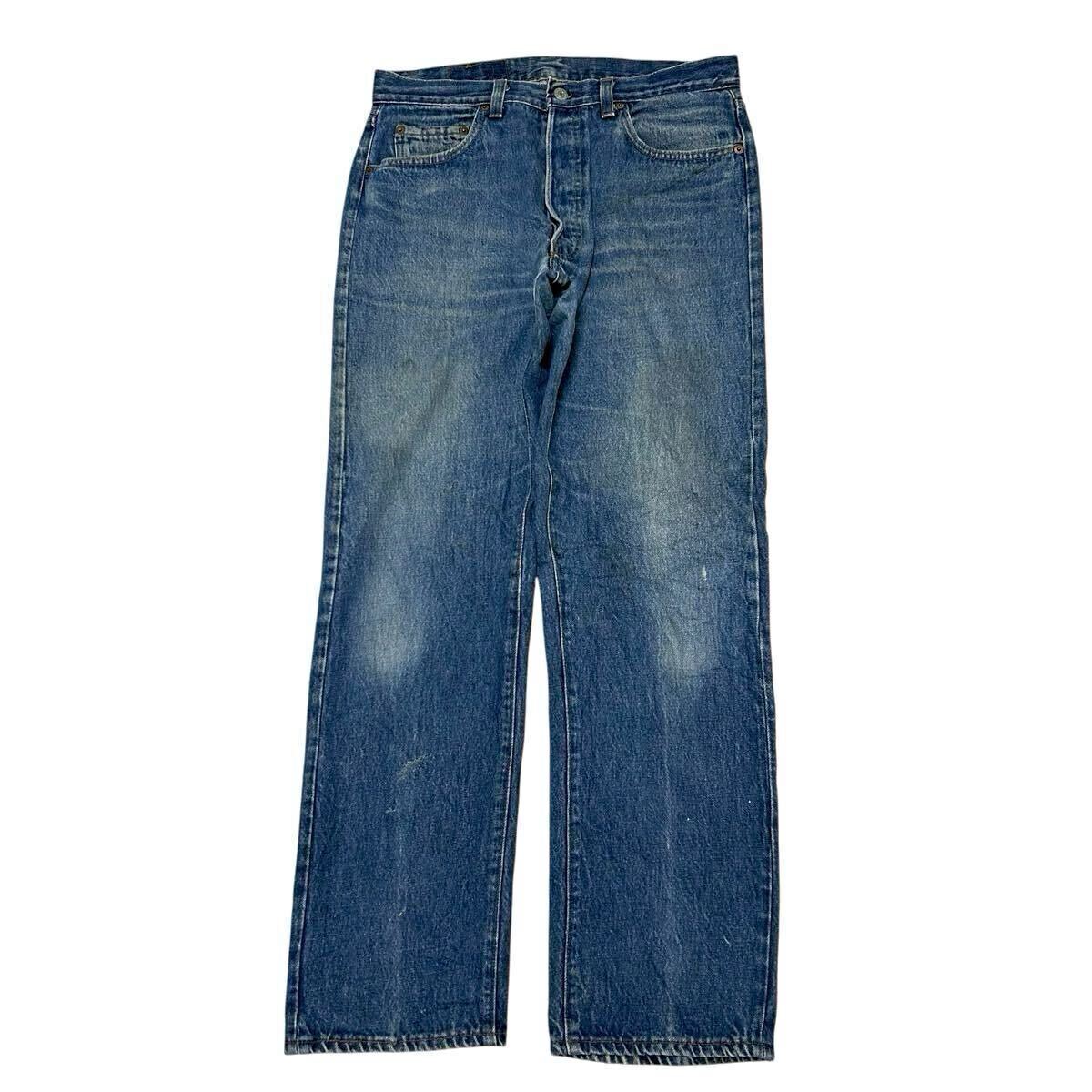 W34 L30 ゴールデンサイズ 80s LEVI'S 501 内股シングルステッチ W34 L30 ゴールデンサイズ 80s LEVI'S 501 内股シングルステッチ
