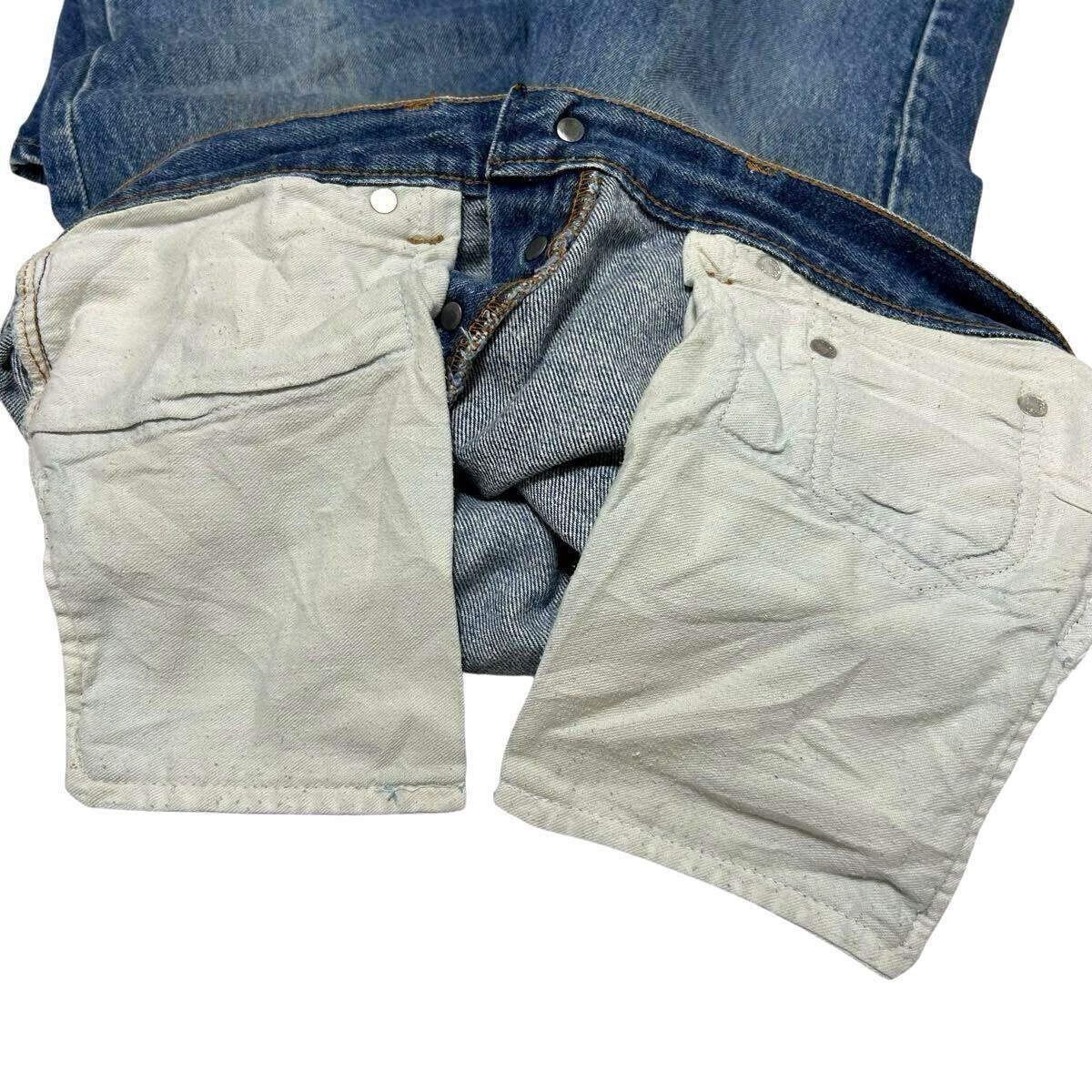 W34 L30 ゴールデンサイズ 80s LEVI'S 501 内股シングルステッチ W34 L30 ゴールデンサイズ 80s LEVI'S 501 内股シングルステッチ