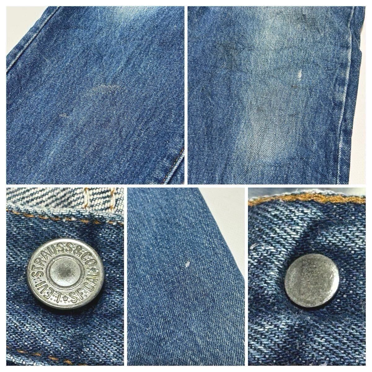 W34 L30 ゴールデンサイズ 80s LEVI'S 501 内股シングルステッチ W34 L30 ゴールデンサイズ 80s LEVI'S 501 内股シングルステッチ