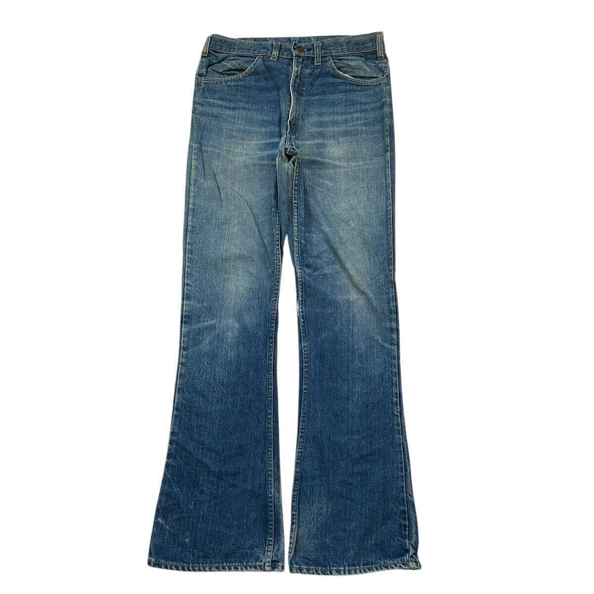 70s LEVI'S 646 フレアパンツ ベルボトム ビッグベル オリジナル 70s LEVI'S 646 フレアパンツ ベルボトム ビッグベル オリジナル