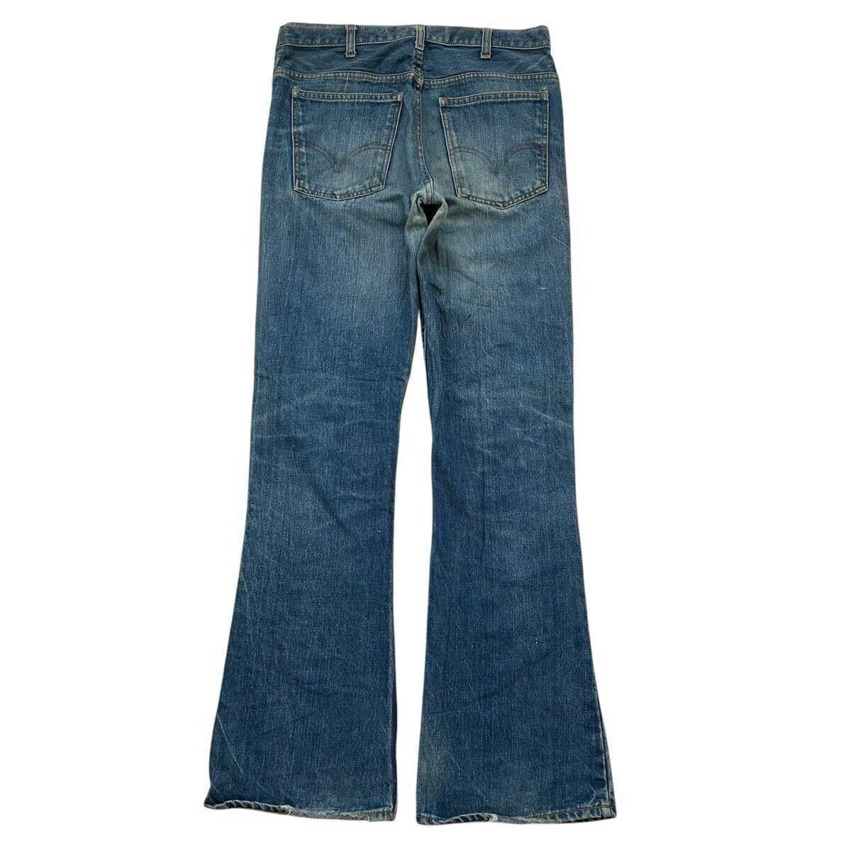 70s LEVI'S 646 フレアパンツ ベルボトム ビッグベル オリジナル 70s LEVI'S 646 フレアパンツ ベルボトム ビッグベル オリジナル