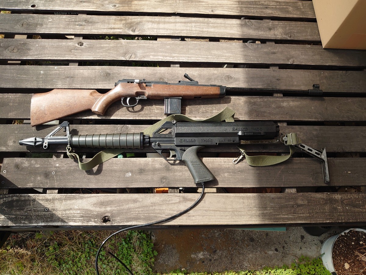 CALICO M100 正常動作品 と k.k matsushiro 1976 ジャンクの CALICO M100 正常動作品 と k.k matsushiro 1976 ジャンクの