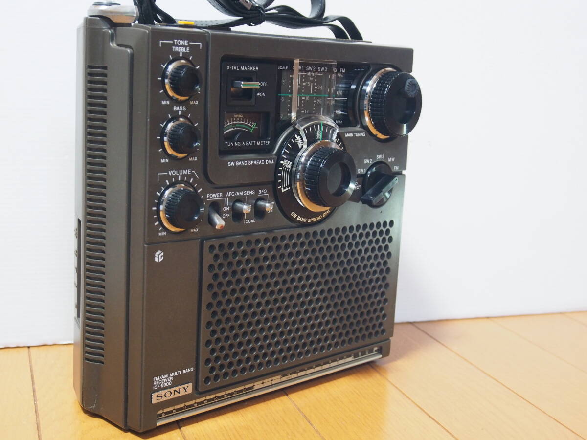 SONY ICF-5900 スカイセンサー 後期型 メンテナンス済み 美品 SONY ICF-5900 スカイセンサー 後期型 メンテナンス済み 美品