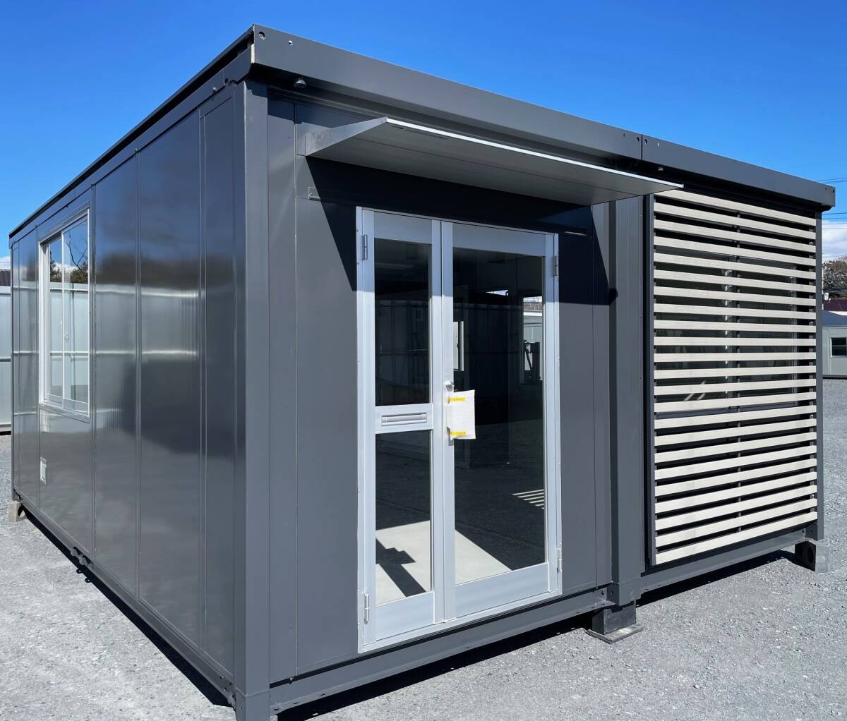 メ-カ-整備 保証付 トイレ付 ユニットハウス8坪中古 プレハブ メ-カ-整備 保証付 トイレ付 ユニットハウス8坪中古 プレハブ