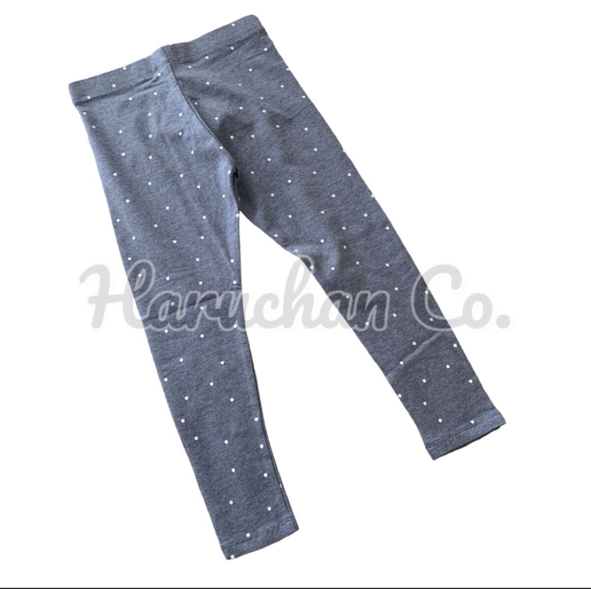 * не использовался *6 лет Denim голубой точка рисунок леггинсы 