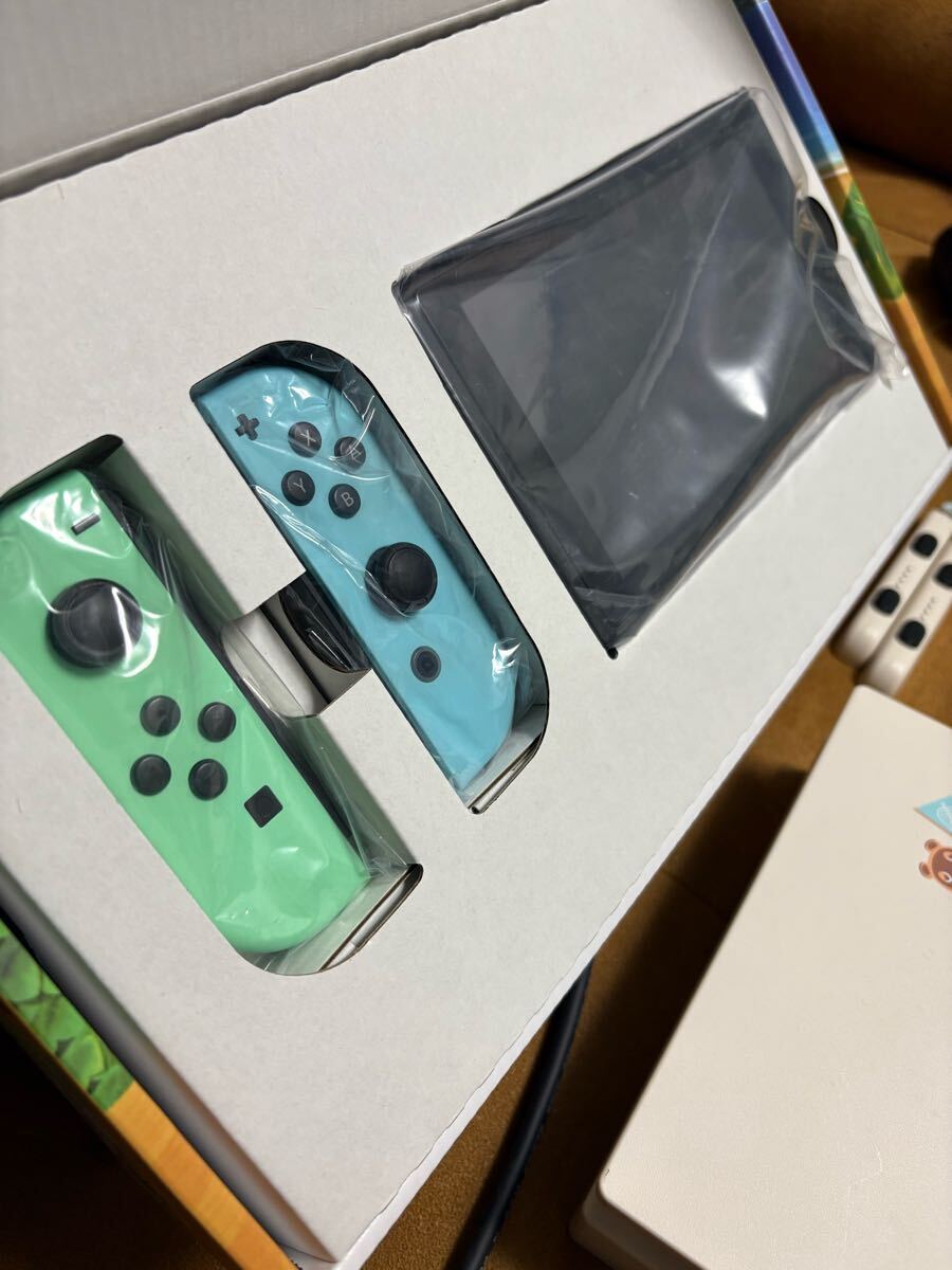 完品Nintendo Switch あつまれどうぶつの森デザイン あつ森 完品Nintendo Switch あつまれどうぶつの森デザイン あつ森