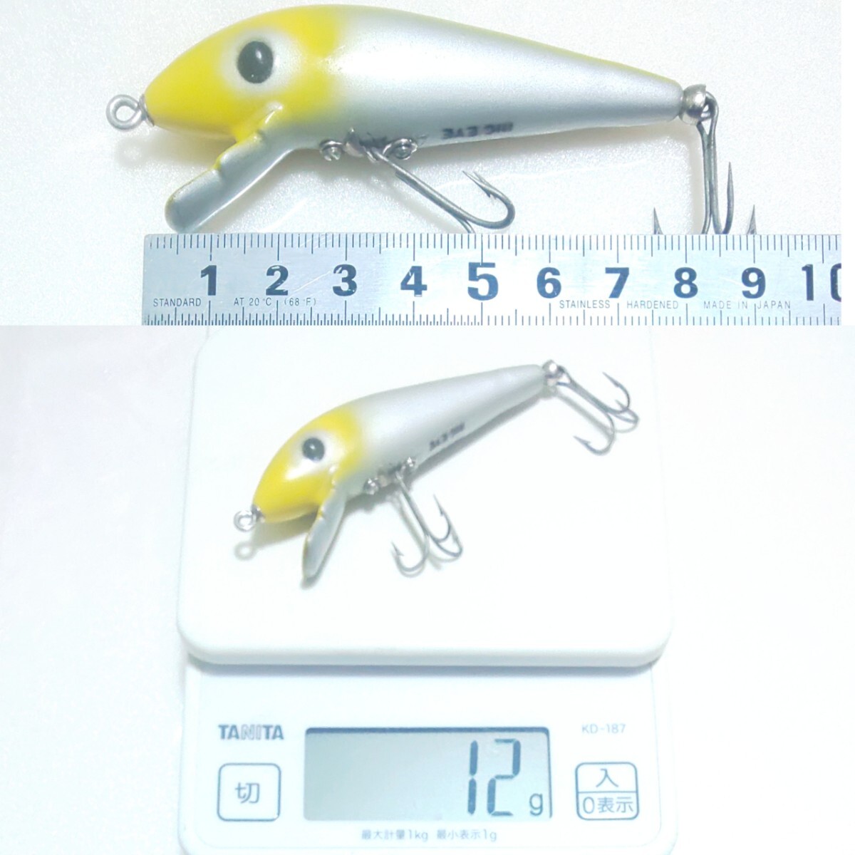 ヘドン ビッグアイ 3/8oz ◇ HEDDON BIG EYE タイガー 1020 ヘドン ビッグアイ 3/8oz ◇ HEDDON BIG EYE タイガー 1020