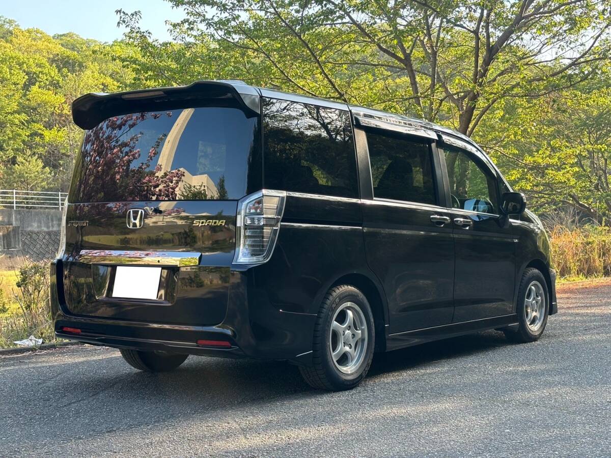 ★兵庫県★RK５后期型★スパーダZクールスピリットインターナビセレクション★フリップダウン★８人乗り★フルセグ★オプションカラー★