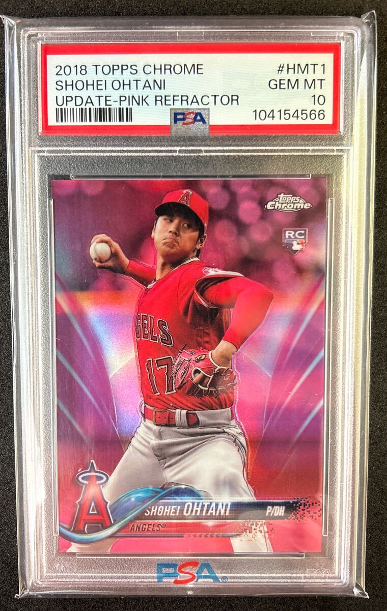 美品PSA10 大谷翔平 RC Topps Chrome Upd Pink Ref (Topps 美品PSA10 大谷翔平 RC Topps Chrome Upd Pink Ref (Topps