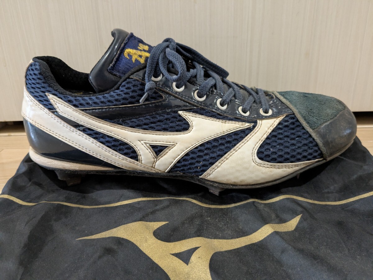 青森大学野球部　スパイク　Mizuno Pro ミズノプロ　P革付き　オーダー 青森大学野球部 スパイク Mizuno Pro ミズノプロ P革付き