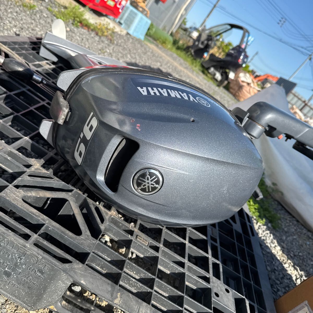 YAMAHA ヤマハ 船外機 4スト F9.9JWH 2018.7製 6AUK 実動 小型 YAMAHA ヤマハ 船外機 4スト F9.9JWH 2018.7製 6AUK 実動 小型