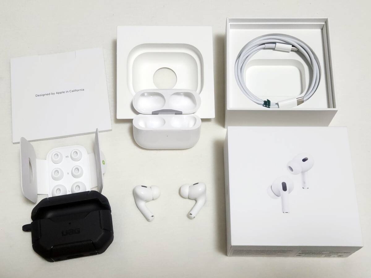 AirPods Pro 第2世代 MQD83J/A Apple 箱・付属品あり Apple AirPods Pro 第2世代 MQD83J/A 箱 付属品 おまけ有り 送料