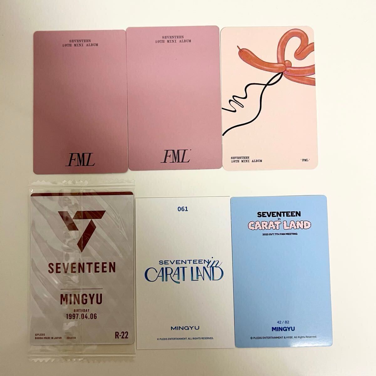 SEVENTEEN グッズ まとめ売り ミンギュ ポストカード トレカ SEVENTEEN グッズ まとめ売り ミンギュ ポストカード トレカ