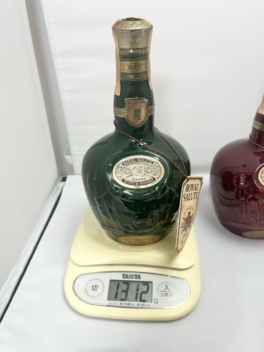 ◎1円〜古酒 シーバス・ブラザーズ ロイヤルサルート 21年 赤 ◎1円〜古酒 シーバス・ブラザーズ ロイヤルサルート 21年 赤