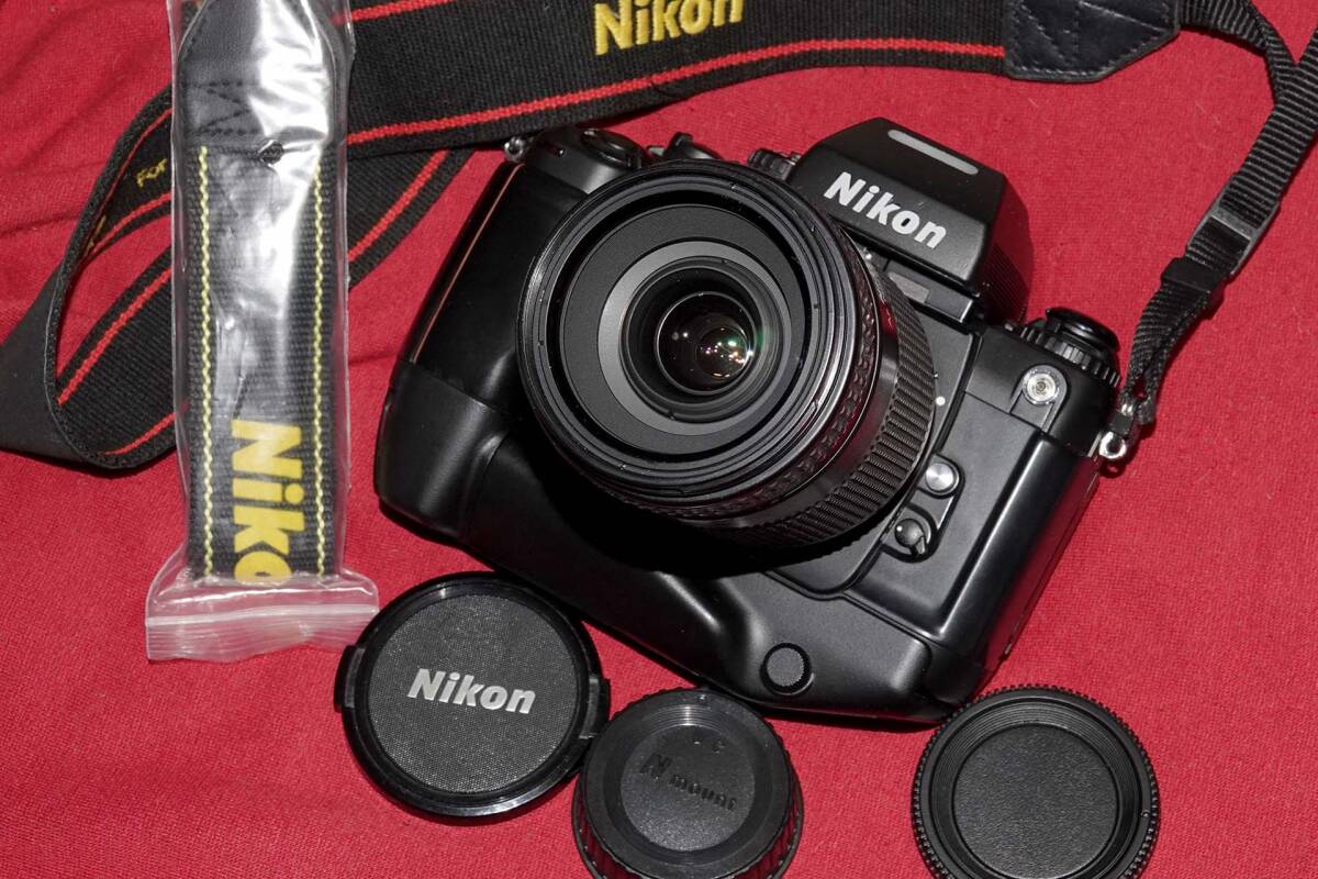NIKON F4 + MB-21 +MF-23 AF35-135mm F3.5-4.5 動作美品 液晶 NIKON F4 + MB-21 +MF-23 AF35-135mm F3.5-4.5 動作美品 液晶