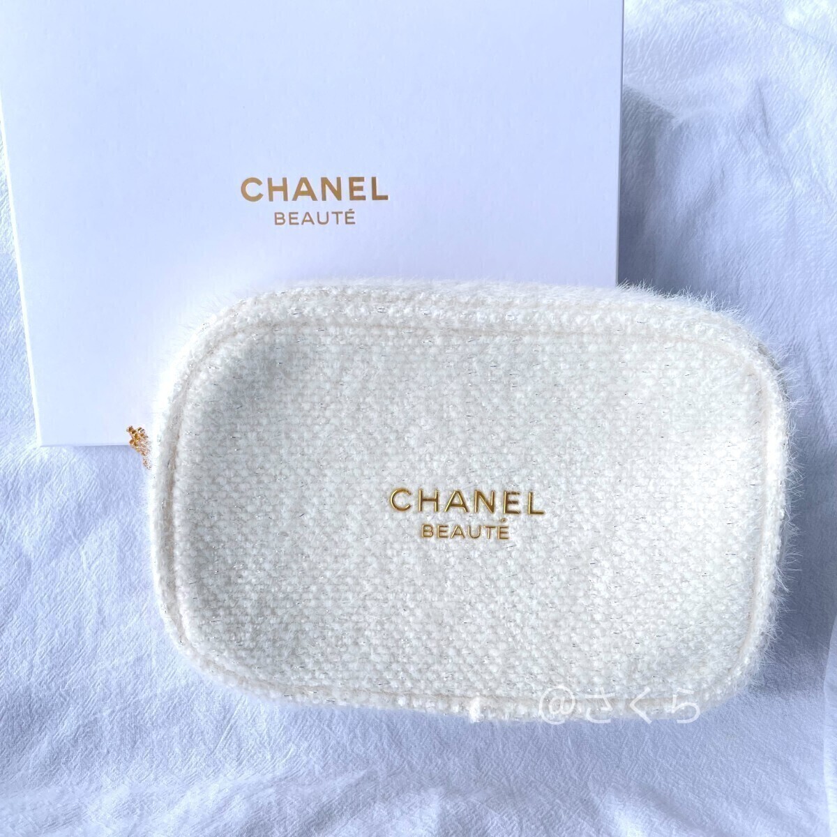 シャネル CHANEL 2024年ホリデー限定ポーチノベルティポーチ シャネル CHANEL 2024年ホリデー限定ポーチノベルティポーチ