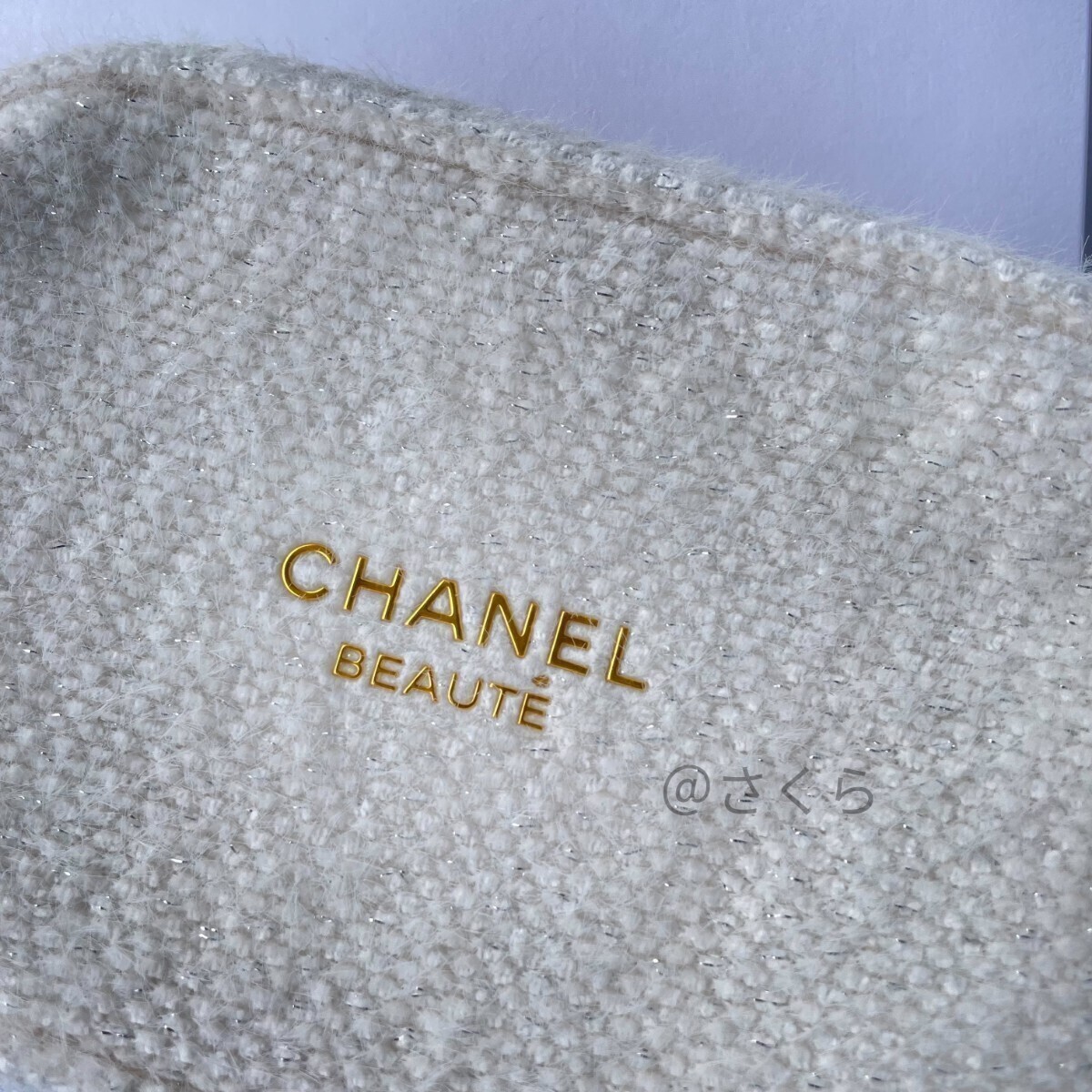 シャネル CHANEL 2024年ホリデー限定ポーチノベルティポーチ シャネル CHANEL 2024年ホリデー限定ポーチノベルティポーチ
