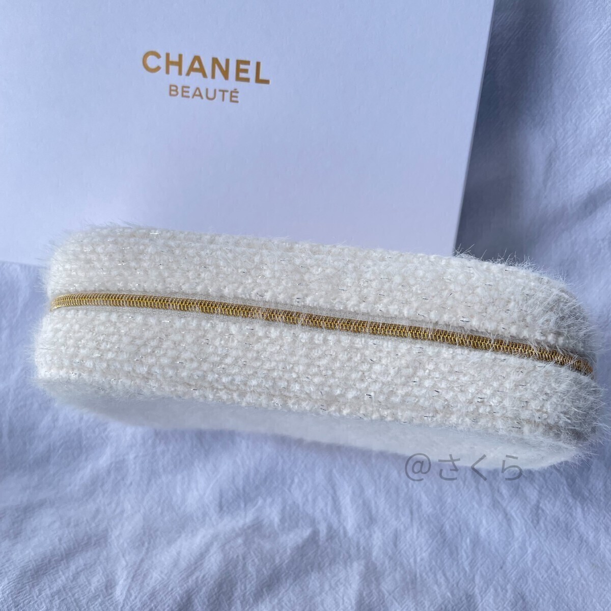 シャネル CHANEL 2024年ホリデー限定ポーチノベルティポーチ シャネル CHANEL 2024年ホリデー限定ポーチノベルティポーチ