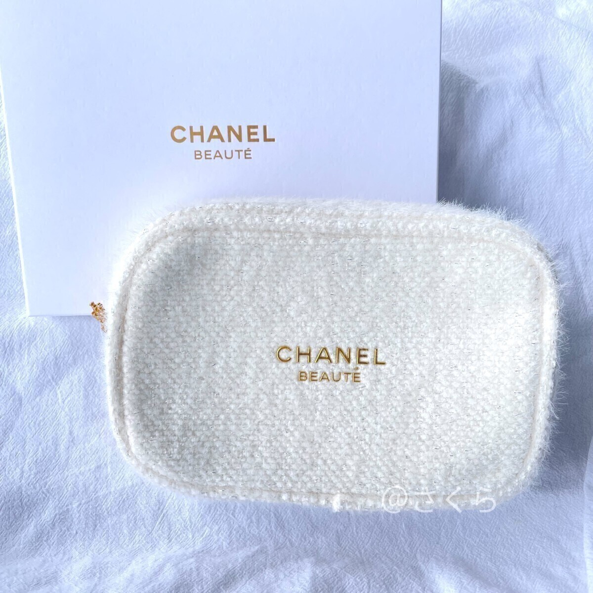 シャネル CHANEL 2024年ホリデー限定ポーチノベルティポーチ シャネル CHANEL 2024年ホリデー限定ポーチノベルティポーチ