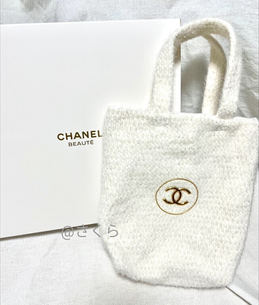 CHANEL シャネル ノベルティ トートバッグ ミニボストン CHANEL シャネル ノベルティ トートバッグ ミニボストン
