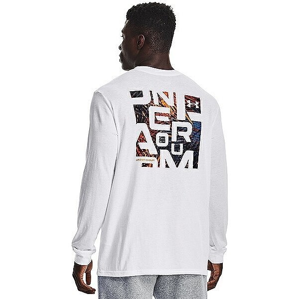 即決新品 MDサイズ UNDER ARMOUR 長袖Tシャツ ホワイト アンダー 即決新品 MDサイズ UNDER ARMOUR 長袖Tシャツ ホワイト アンダー