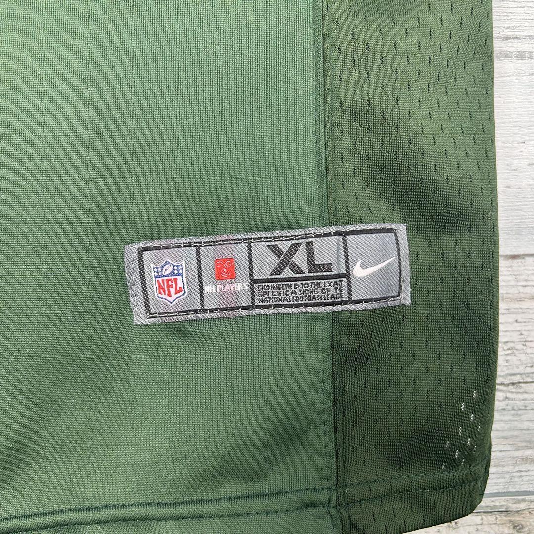 ナイキ NFL 全刺繍 パッカーズ 半袖 アメフトゲームシャツ S相当 ナイキ NFL 全刺繍 パッカーズ 半袖 アメフトゲームシャツ S相当