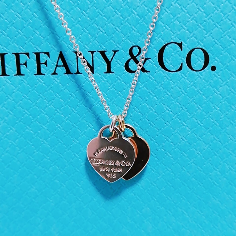TIFFANY&Co リターントゥティファニー ダブルハート タグ TIFFANY&Co リターントゥティファニー ダブルハート タグ