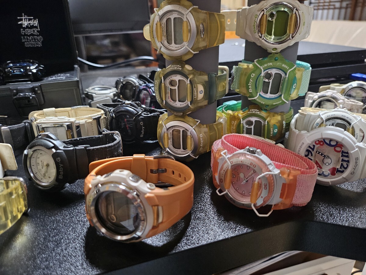 Yahoo!オークション - CASIO G-SHOCK Baby-G まとめ ジャンク Yahoo!オークション - CASIO G-SHOCK Baby-G まとめ ジャンク