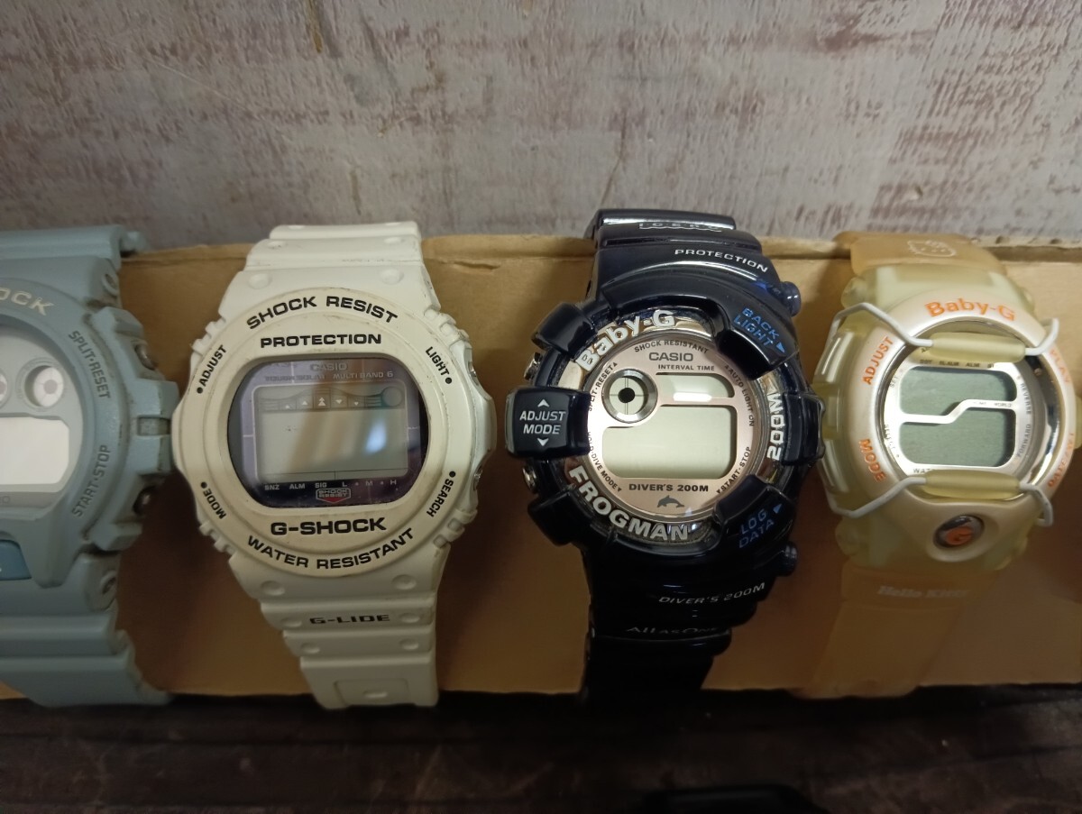 CASIO カシオ G-SHOCK Baby-G まとめ 6点 腕時計 BGW-103 CASIO カシオ G-SHOCK Baby-G まとめ 6点 腕時計 BGW-103