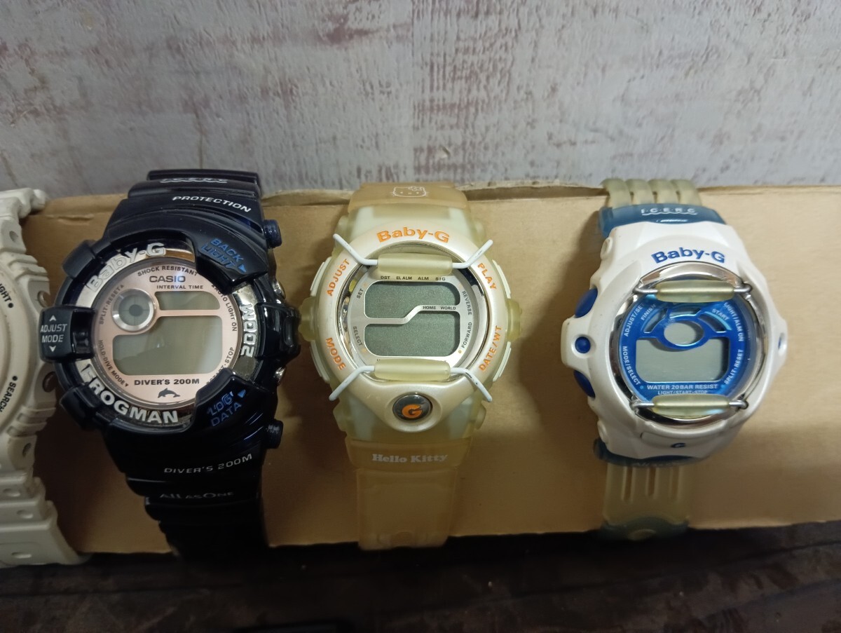 CASIO カシオ G-SHOCK Baby-G まとめ 6点 腕時計 BGW-103 CASIO カシオ G-SHOCK Baby-G まとめ 6点 腕時計 BGW-103