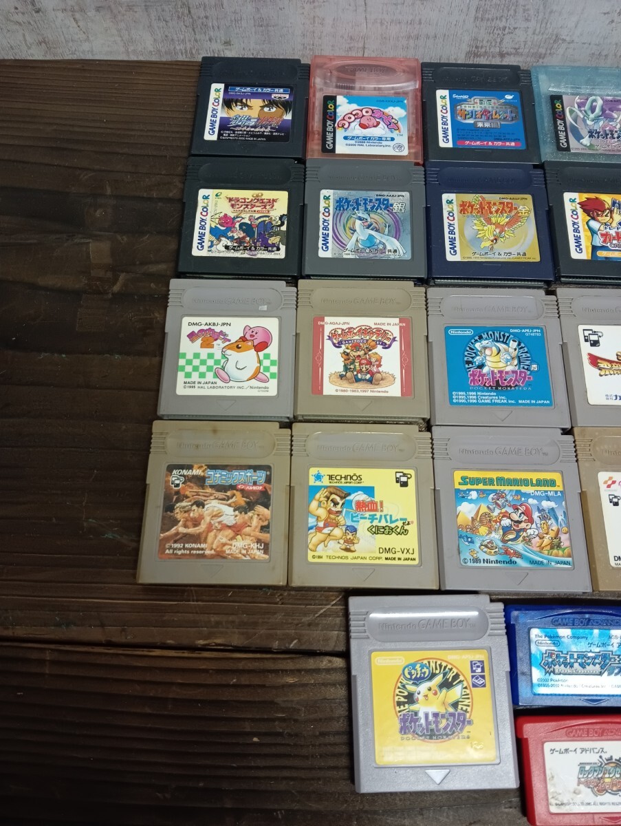 ゲームボーイ ゲームボーイアドバンス ゲームソフト まとめ 29点 ゲームボーイ ゲームボーイアドバンス ゲームソフト まとめ 29点