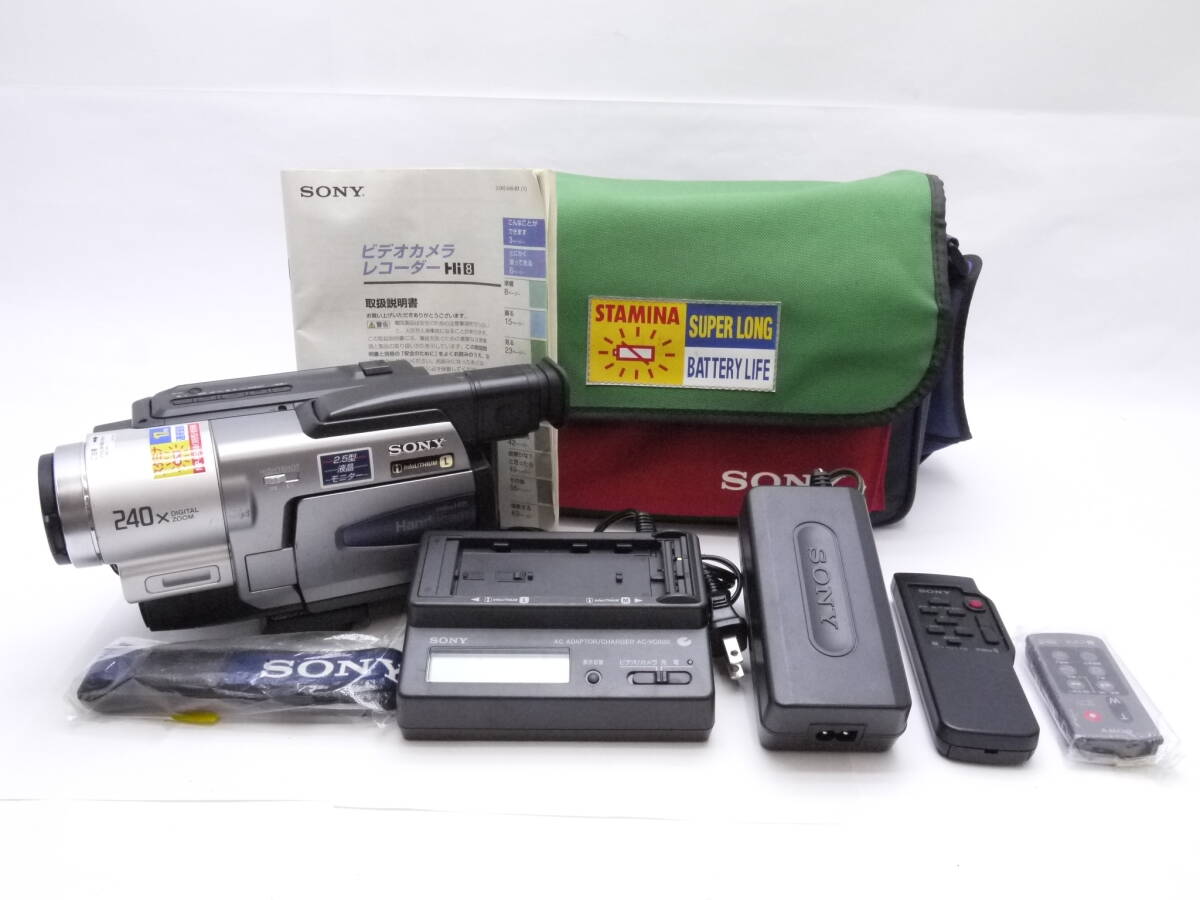 ◎SONY ソニー Video Hi8 8mmビデオカメラ ハンディカム ◎SONY ソニー Video Hi8 8mmビデオカメラ ハンディカム