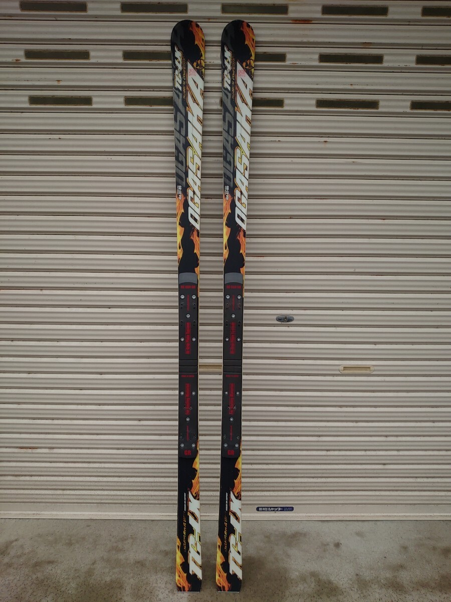 OGASAKA オガサカ TC-LX 185cm 中古品 技術選手権スタンプ付 OGASAKA オガサカ TC-LX 185cm 中古品 技術選手権スタンプ付