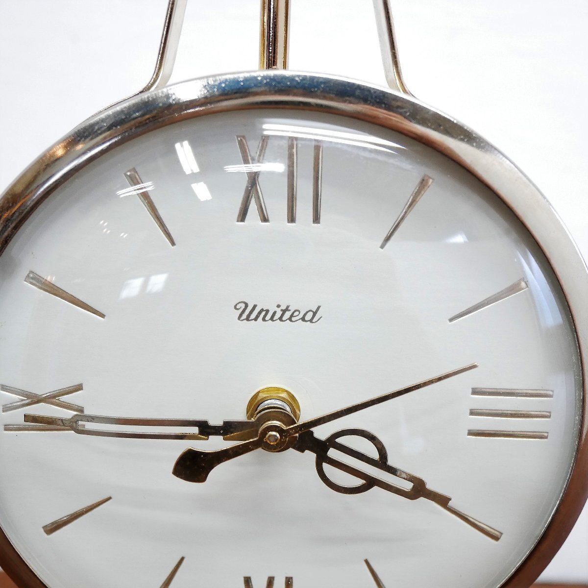 アメリカ ヴィンテージ United 正義の天秤 時(shí)計(jì) / MODEL NO.207 置時(shí)計(jì) イーグルモチーフ付き #502-190-821