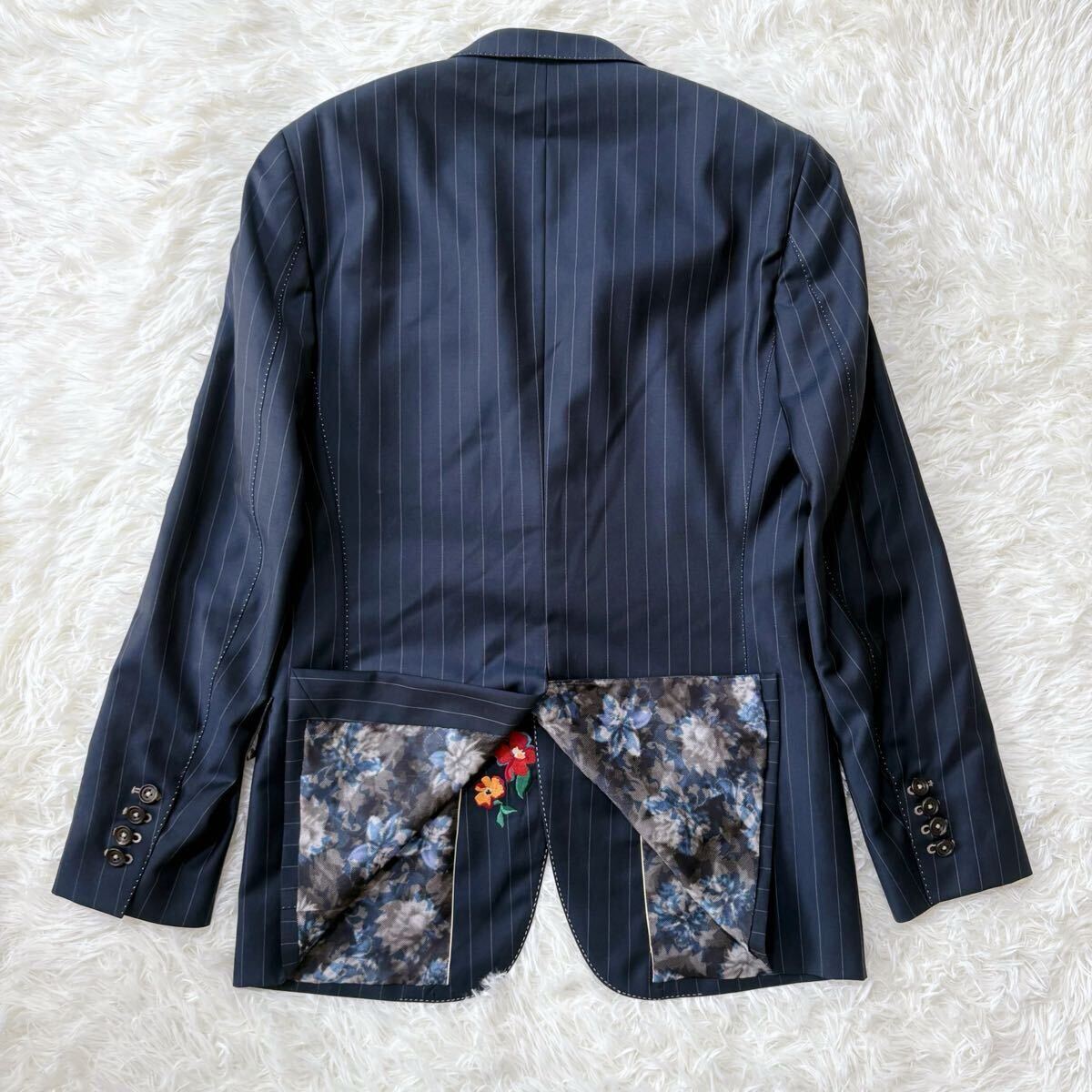 唯一無二】Paul Smith ポールスミス 総裏 花柄 Zegna ゼニア 唯一無二】Paul Smith ポールスミス 総裏 花柄 Zegna ゼニア