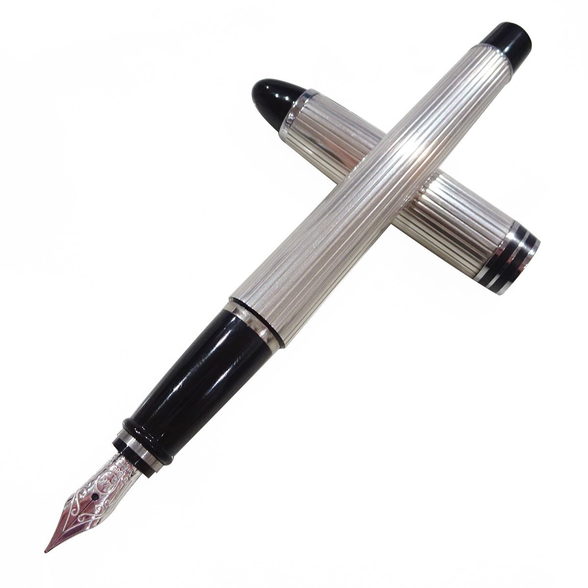 ☆K2796 アウロラ イプシロン SV925 万年筆 ペン先14K/585 ニブF ☆K2796 アウロラ イプシロン SV925 万年筆 ペン先14K/585 ニブF