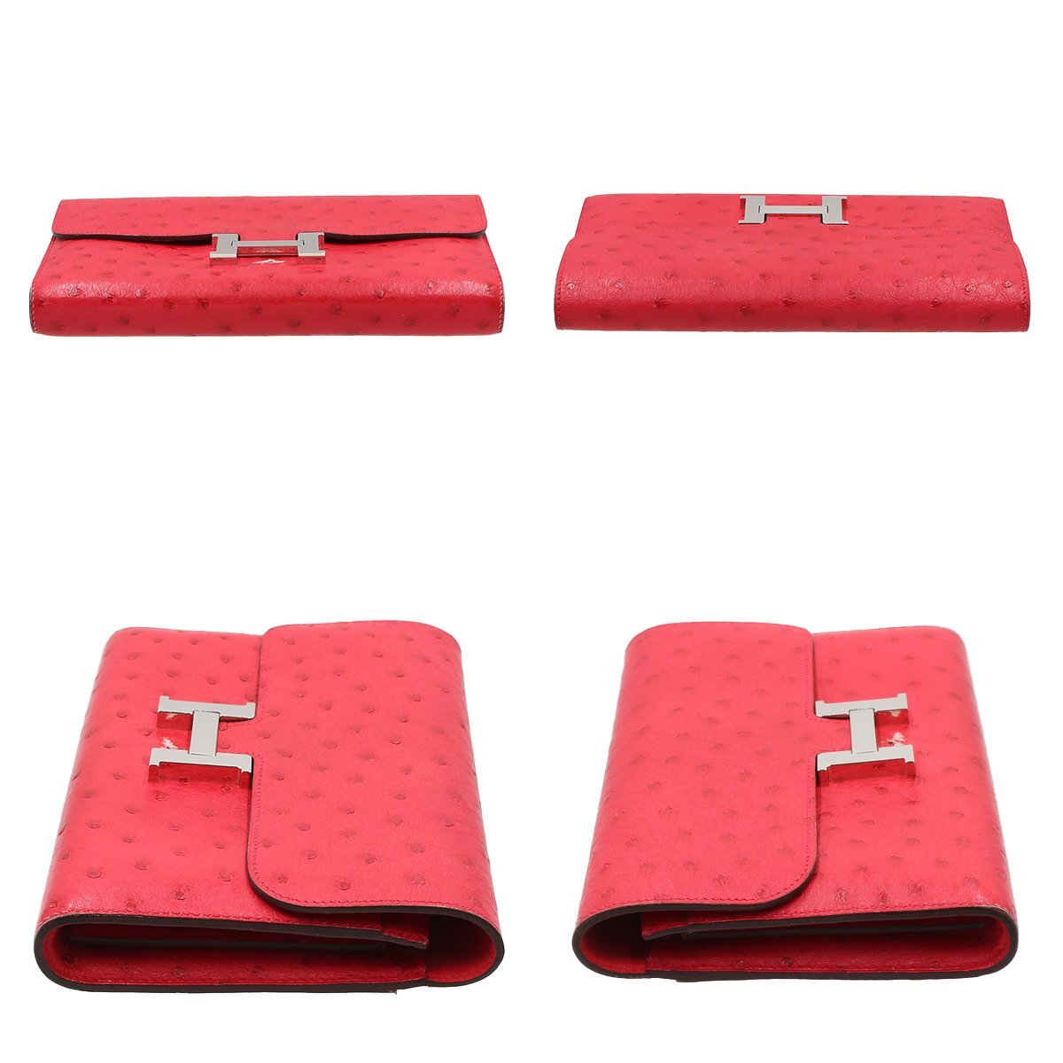 ☆K2464 エルメス コンスタンス ロング 二つ折り長財布 ピンク系 ☆K2464 エルメス コンスタンス ロング 二つ折り長財布 ピンク系