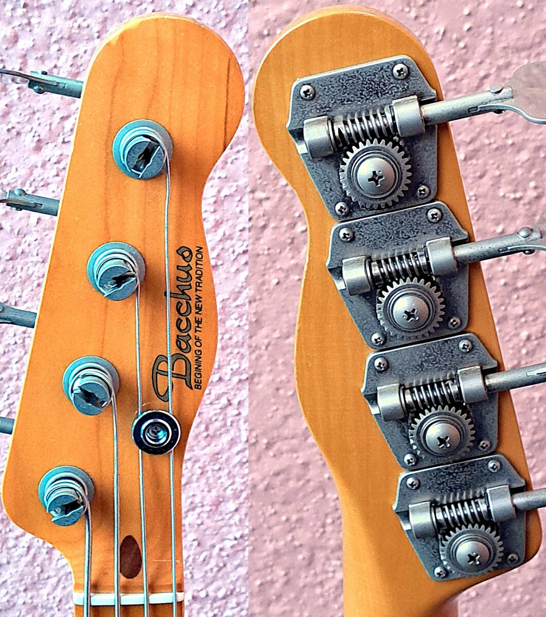 ■Bacchus BTB-53 OPB Original Precision Bass バッカス オリジナル プレシジョンベース MADE IN JAPAN MIJ 日本製 NORDSTRAND Alnico_画像8