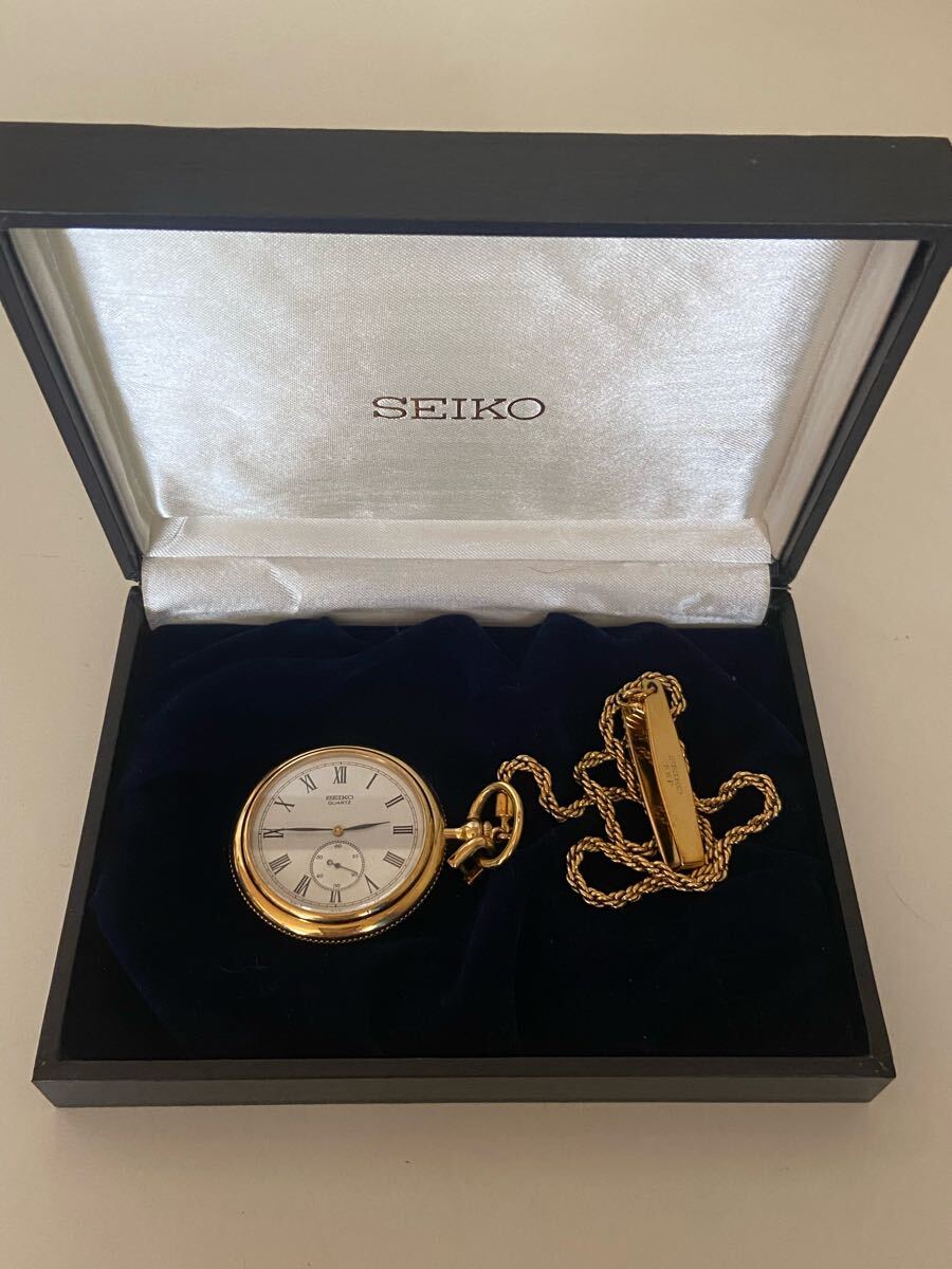 a2047) SEIKO セイコー クォーツ 懐中時計 ON770 2628-0030 a2047) SEIKO セイコー クォーツ 懐中時計 ON770 2628-0030
