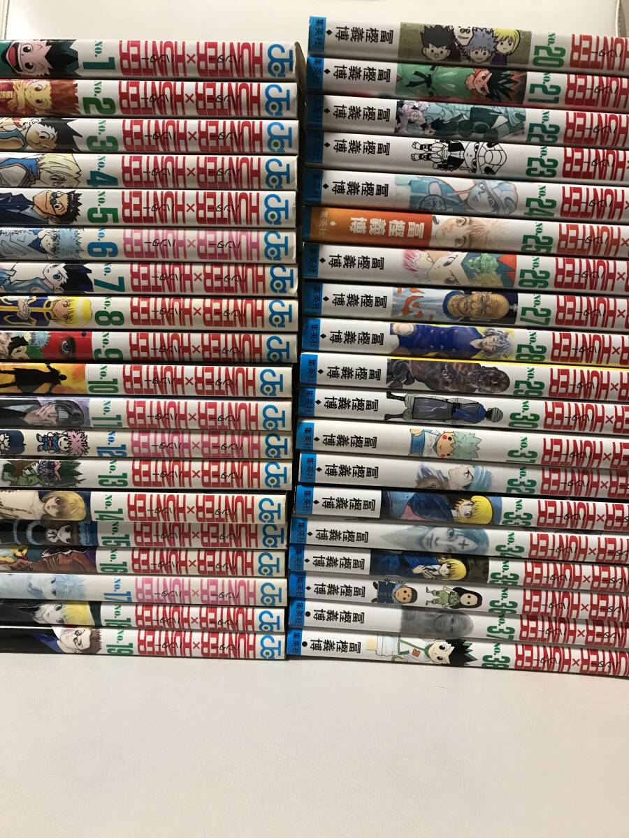 ハンターハンター 1-38巻 既刊全巻セット コミックセット セル品 ハンターハンター 1-38巻 既刊全巻セット コミックセット セル品