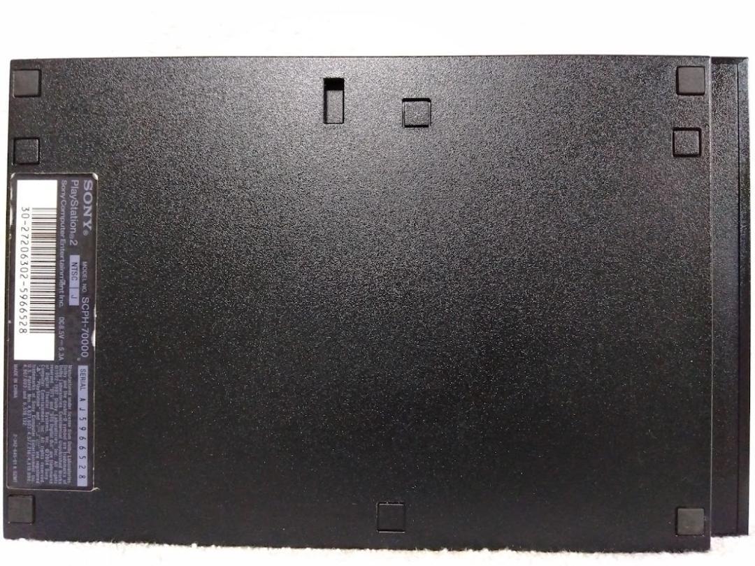 完動美品/レンズ交換メンテ済】PS2 SCPH70000 本体 薄型 slim 49 完動美品/レンズ交換メンテ済】PS2 SCPH70000 本体 薄型 slim 49