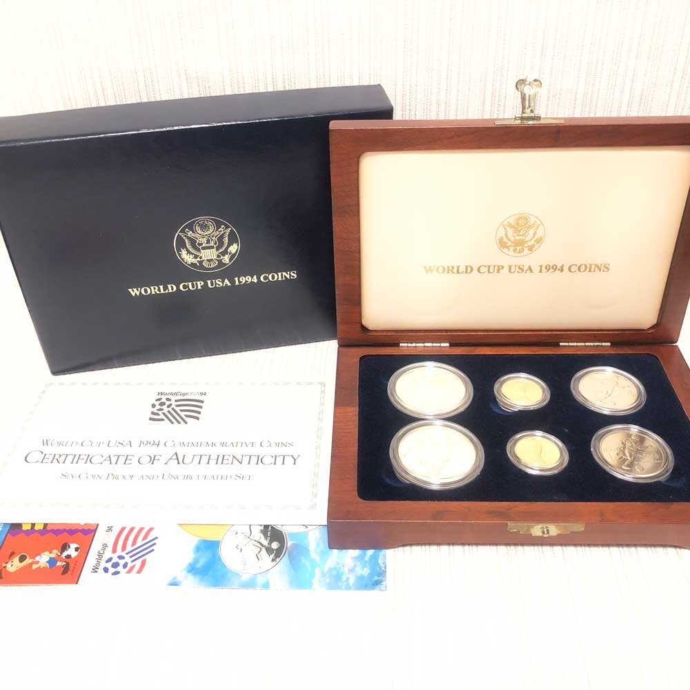 WORLDCUPUSA1994COINS ワールドカップ94アメリカ大会公式記念 WORLDCUPUSA1994COINS ワールドカップ94アメリカ大会公式記念