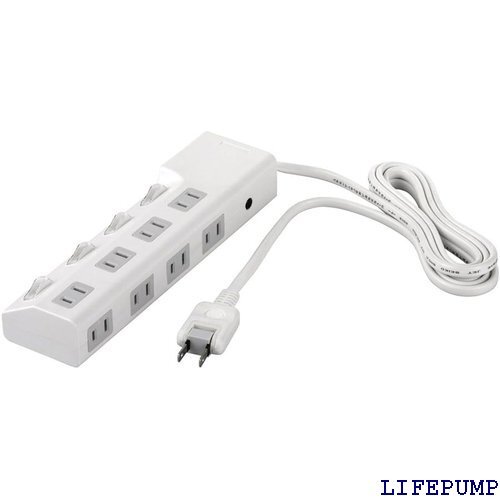 バッファロー BUFFALO 電源タップ 8個口 個別 チ4個付 1 5m バッファロー BUFFALO 電源タップ 8個口 個別 チ4個付 1 5m