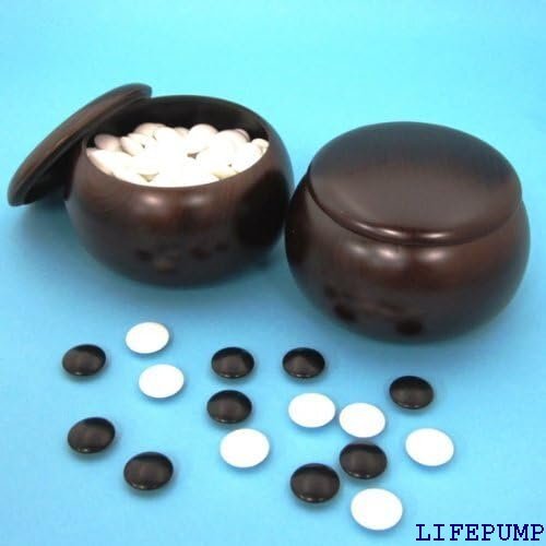 楽天市場】硬質ガラス碁石 新生 梅(厚み約8mm)（プラ碁笥銘木