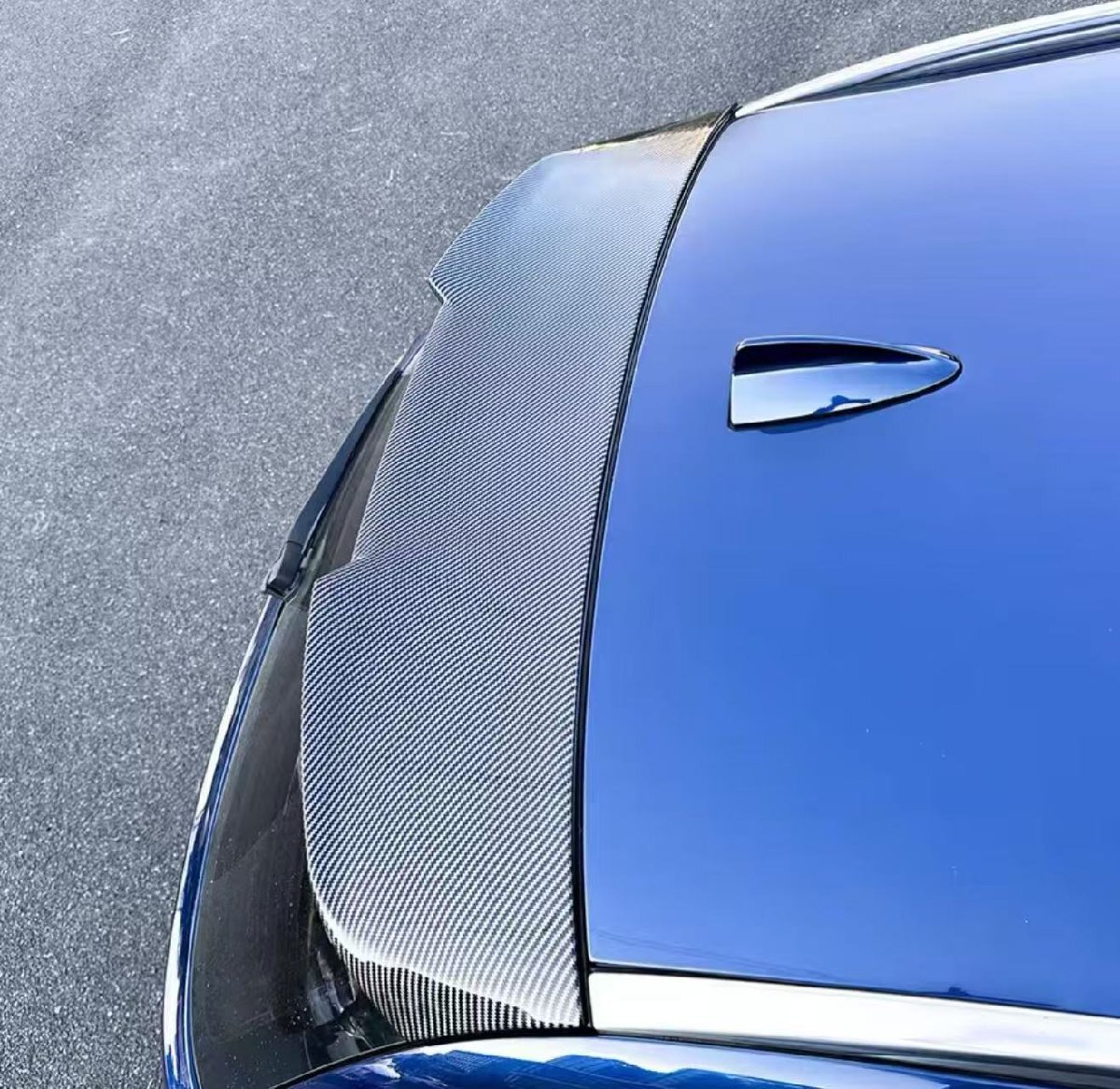 スポーティ全開? BMW カーボン ルック ルーフスポイラー F11 523d 523i 528i 535i 550i xDrive ツーリング Mスポーツ ラグジュアリー